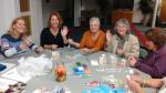 On Tuesday, 11/3/15, Court St. Monica #1181, Barre, hosted a rosary-making class for its members.  Kathleen Daye from Our Lady's Rosary Makers  taught members how to make rosaries which will then be sent to Mary's Call in Kansas City, MO, to be distributed to missions in India and Kenya, and to the military.   Our Lady's Rosary Makers was founded ini 1949 by Xaverian Brothe rSylvan Mattingly, C.F.X.  Rosaries are distributed freely to missionaries thoughout the world.